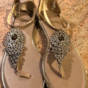 Nine West bejeweled Sandal